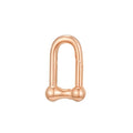 14K Gold Jewelry Clasp Necklace Extender Clasp Bracelet Extension Connector for DIY Necklace Bracelet Anklet Jewelry Making (Style 11-Rose) - size: Style 11-Rose