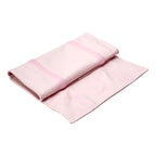 UnionPlus Travel Jewelry Roll, Faux Leather Necklaces Organizer Bag, Elastic Band and Anti-winding, Petal Pink - color: Leather Petal Pink, size: Medium