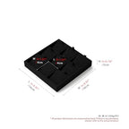 Oirlv Microfiber Jewelry Stud Earring tray Display Tray Interchangeable Modular Jewelry Tray - style: P13712