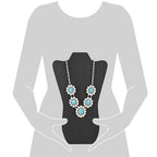 MOOCA Foldable Wooden Easel Necklace Displays Small to Larger Necklaces, Portable Jewelry Organizer with Curved Top Design in Black Color - color: Black