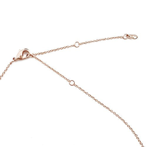 Honeycat Thin Chain Adjustable Choker in Gold, Rose Gold, or Silver (13", 14", 15", 16", 17") | Delicate Jewelry - color: Rose Gold