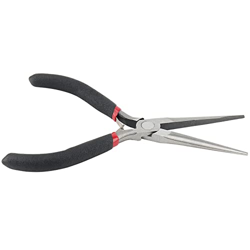 10 PCS 6 Inch Extra Long Needle Nose Pliers, Mini Precision Jewelry Pliers with Comfort Grip, Needle Nose Pliers for Jewelry Making, Repair, Crafts - size: 6 Inch 10 PCS