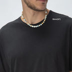 GAVU Hand-knotted Men's Beaded Necklace, Crystal Necklace for Men - color: Amazonite, size: 24"