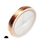 20 Gauge 1 Ounce (52.5FT) 99.9% Pure Copper Wire (Half Round) Dead Soft CDA #110 Made in USA by CRAFT WIRE - size: 20 Gauge, style: 1 Ounce