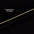 BENECREAT 26 Gauge 131 Yards Jewelry Beading Wire Light Gold Tarnish Resistant Copper Wire for Beading Wrapping and Other Jewelry Craft Making - color: Light Gold, size: 26 Gauge
