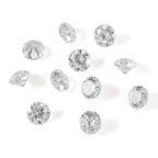 FASHEWELRY 300Pcs 2mm Cubic Zirconia Cabochons Tiny Rhinestone Clear Pointed Back Faceted Crystal Diamante for Nail Art Craft Replacing Jewelry Grade AAA - color: Clear, size: 2mm