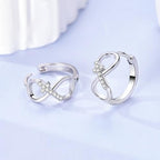 LAZA 925 Sterling Silver Hoop Earrings for Women, Sterling Silver Butterfly Hoops Colorful Flowers Hoop Huggie Earrings Hypoallergenic Jewelry Gifts for Women - color: Eternal Cross Earring