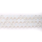 8mm Natural Opal Gemstone Faceted Clovers Beads Four-Leaf Spacer Loose Beads for DIY Jewelry Making Beads - color: Opal