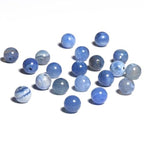 Yochus 35pcs Blue Fire Agate Stone Beads，10mm Healing Power Natural Stone Round Loose Beads for Jewelry Making Earring Necklace DIY Crafts - color: Blue Fire Dragon Agates, size: 10mm 35beads