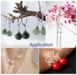 Adabele 20pcs Hypoallergenic Earring Hooks Leverback Ear Wire 19mm Long Antique Bronze Plated Brass for DIY Craft Earrings Jewelry Making CF195-4 - color: Antique Bronze/design #2, size: 19mm (20pcs)