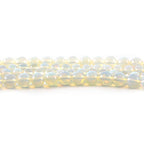 47Pcs 8mm Natural White Synthetic Opal Stone Round Beads Loose Beads Wholesale for Jewelry Making - color: White Opal, size: 8mm