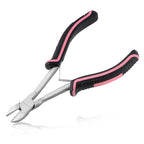 6-Inch Long Reach Diagonal Cutters Mini Long Diagonal Cutting Pliers Side Cutters Pliers Small Wire Cutters for Jewelry Making, Long Reach Pliers Working In Tight Spaces, Pink Tool for Women - style: Diagonal Cutting Pliers