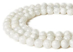 45pcs 8mm Moonstone Beads Natural Gemstone Beads Round Loose Beads for Jewelry Making - color: Moonstone, size: 8mm