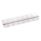 Craft Mates Bead Organizer and Plastic Storage Containers for Crafts, Buttons, Pins and More, 7 Locking Compartments (3XL) - style: 7 Locking Compartments (3XL)