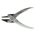 The Beadsmith 3-Step Round and Concave Nose Parallel Plier, Loops 3, 4, 5mm, 5.5 inches (140mm), Steel Tool for Jewelry Making, with Spring - style: 3-Step Round/Concave - 140mm