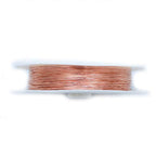 28 Gauge, 99.9% Pure Copper Wire (Round) Dead Soft CDA #110 Made in USA - 1 Ounce (125FT) by CRAFT WIRE - size: 28 Gauge, style: 1 Ounce