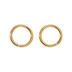 DanLingJewelry 500 pcs 304 Stainless Steel 25 Gauge Open Jump Rings 4mm for Jewelry Making Connectors Jewelry Finding Golden Color - color: 500 pcs - ф4mm δ 0.5mm - Golden