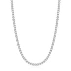AMITER Stainless Steel Bead Necklace, 3mm/ 4mm/ 5mm/ 6mm/ 8mm Ball Beaded Chain Necklaces for Women & Men - size: 22 Inches, style: 5mm Silver