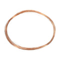 PATIKIL 33 Feet Solid Bare Copper Wire, 32 Gauge 99.9% Pure Copper Wire 0.2mm Soft Beading Wire Metal Plant Stem Ties for Jewelry Craft (10m) - size: 0.2mmx10m