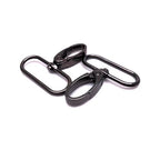 1.5 inch Swivel Lobster Clasp 1 1/2 inch Swivel Clasp Strap Clips Lobster Claw Lanyard Swivel Clasps Black 38mm Extra Large Lobster Clasps Swivel Hooks for Purse 10pcs - color: 1.5 inch Black