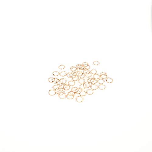 50pcs 14/20 Gold Filled Round Open Jump Rings 4.3MM OD, 3.0MM ID 22 Gauge by CRAFT WIRE - color: 22 Gauge, size: 4.3MM