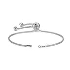 DanLingJewelry 20pcs Adjustable Slider Bracelet Slider Extender Chains with Ball Ends for Jewelry Making DIY 8 Inches(220mm) P - color: StyleⅡ-20 pcs-Platinum