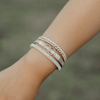 FANCY SHINY Mothers Day Gifts Boho Leather Wrap Bracelet Stackable Infinity Chunky Cuff Bracelets Western Hippie Outfits Jewelry Valentine Gifts for Women - color: Gold