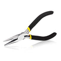 SPEEDWOX Long Nose Pliers 5 Inches Mini Fine Chain Nose Pliers for Hard to Reach Confined Areas Smooth Jaws for Grasping Small Objects Jewelry Making Repairing Beading DIY Tools - size: Long Nose Pliers
