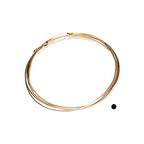 26 Gauge, 14/20 Yellow Gold Filled Wire (Round) Dead Soft 14K Gold Filled Made in USA - 5FT by Craft Wire - size: 26 Gauge, style: 5 Feet