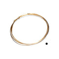 26 Gauge, 14K Solid Yellow Gold Wire Soft Round Made in USA - 1FT by CRAFT WIRE - size: 26 Gauge, style: 1 Foot
