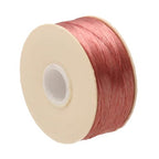 The Beadsmith Nymo Thread – 10-Pack Rosy Mauve Color – Size D, .30mm Diameter, 64 Yard/58.5 Meter Spool – Made of Nylon – Bead Embroidery & Weaving, Off Loom & Loom Work and DIY Craft Projects - size: Size D, 64 Yards, style: Rosy Mauve