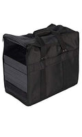 SSWBasics Black Jewelry Tray Carrying Case - 16" L x 9" W x 13 H - Durable Jewelry Display