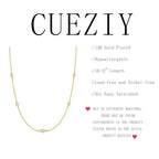 Mothers Day Gifts - Dainty Silver Gold Necklaces for Women Cute Station Choker Simulated Diamond Necklace Simple Layering CZ Necklace Trendy Jewelry Gifts - color: Gold, style: Flower