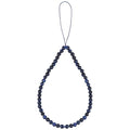 Semi-Precious Gem Stones Beaded Phone Charm Cell Phone Lanyard Wrist Strap Handmade Natural Gemstone Phone Chain string - color: Qingjin Tiger