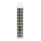 The Beadsmith Nymo Thread – 10-Pack Olive Color – Size D, .30mm Diameter, 64 Yard/58.5 Meter Spool – Made of Nylon – Bead Embroidery & Weaving, Off Loom & Loom Work and DIY Craft Projects - size: Size D, 64 Yards, style: Olive
