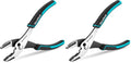 DURATECH 8 Inch Slip Joint Pliers, Pliers Tool with Comfortable TPR Handle, High Carbon Steel, Strong Sharp Teeth, Pliers for Tightening, Loosening and Gripping Nuts and Bolts (Pack of 2) - size: 8 Inch (Pack of 2)
