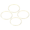 PATIKIL Half Hard Brass Wire, 4Pcs 38Gauge/0.1mm Diameter 10m/32.8ft Pure Craft Wire for Jewelry Making Beading Garden Plants - size: 38Gauge/0.1mm