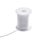 Markcain 2mm x 110 Yards White Nylon Cord, Nylon String Beading Thread for Bracelets, Necklace and Wind Chime Crafts - size: White