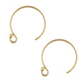 10pcs Adabele Real 1/20 14K Gold Filled 13mm Round Circle Earring Hooks Ball End Hoop Ear Wire (0.6mm/22 Gauge) for DIY Earrings Jewelry Making JK1-P6 - color: 14K Gold Filled, size: 13mm (0.51 inch) - 10pcs