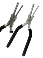 Cynamed,German Heavy Duty Bail Making Pliers,6 IN 1 Wire Looping Forming Pliers,BIG SIZE LOOPING PLIERS 13,16 & 20MM,SMALL LOOPING PLIER,5,7,10MM Anti Slip comfort grip handle(SMALL 3MM & 5MM) - style: SMALL 3MM & 5MM