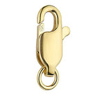 Ritastephens 10k Solid Yellow Gold Small Lobster Catch Lock Replacement Clasp
