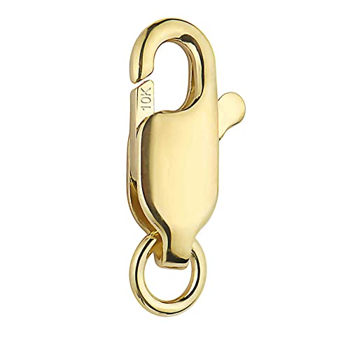 Ritastephens 10k Solid Yellow Gold Small Lobster Catch Lock Replacement Clasp