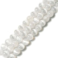 6mm Selenite Stone Beads Natural Crystal Gemstone Round Loose Beads for DIY Jewelry Making 15"/Strand - color: Selenite, size: 6mm