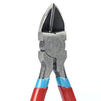 iCrimp PL2100 Diagonal Flush Cutter, 5-Inch Side Cutting Pliers, Electronics Pliers with Pointed Nose for Reeled Terminals, Soft Wires, Electronics, Jewelry Making, Zip Tes, Plastic