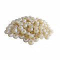 Large Hole Beads for Jewelry Making-100pcs 14mm European Rondelle Spacer Beads,Big Hole Craft for Bracelets(Beige) - color: Beige
