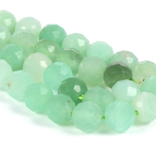 6mm Australian Chrysoprase Faceted Gemstone Round Loose Beads Strand 15.5-16" DIY Jewelry Making - color: Australian Chrysoprase