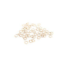 50pcs 14/20 Gold Filled Round Open Jump Rings 3.3MM OD, 2.0MM ID 22 Gauge by CRAFT WIRE - color: 22 Gauge, size: 3.3MM