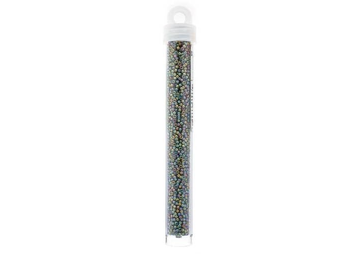 Miyuki Seed Bead 11/0 APX.22g - Olivine Chartreuse Lined AB Japanese Glass Seed Beads - color: Olivine Chartreuse Lined AB