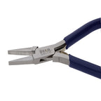 The Beadsmith Flat Nose Pliers – Economy Line – 4.5 inches (114mm) – Vinyl Grip Handle with Double Leaf Springs – Jewelry Making Tool for Creating Bracelets, Earrings and Necklaces - style: Flat Nose