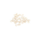 50pcs 14/20 Gold Filled Round Open Jump Rings 3.3MM OD, 2.0MM ID 22 Gauge by CRAFT WIRE - color: 22 Gauge, size: 3.3MM